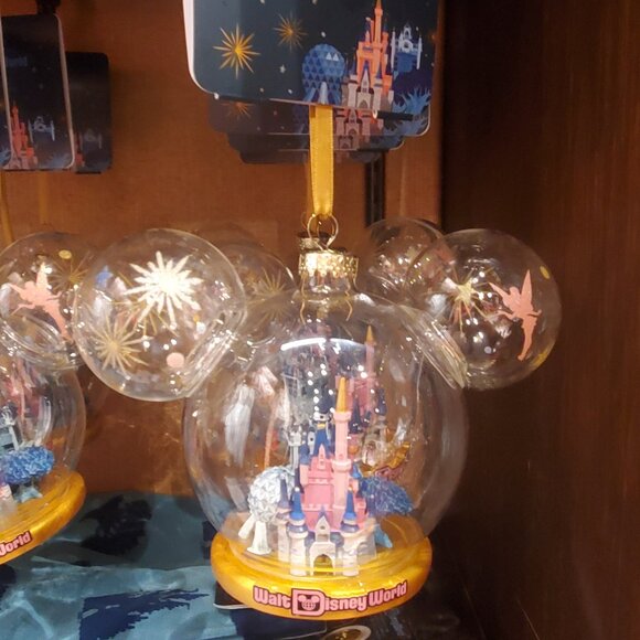 Disney Other - Walt Disney World Limited Edition Glass Ornament - Four Parks
